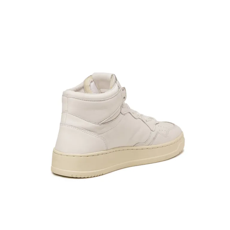 Leder Sneaker|High-Top Sneaker*Autry Medalist Mid *Goat* White