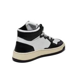 Leder Sneaker|High-Top Sneaker*Autry Medalist Mid W White / Black