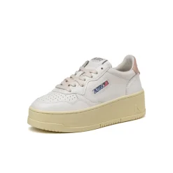 Plateau Sneaker|Leder Sneaker*Autry Medalist Platform W White / Powder