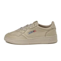 Leder Sneaker*Autry Medalist *Solid Goat* Oatmeal