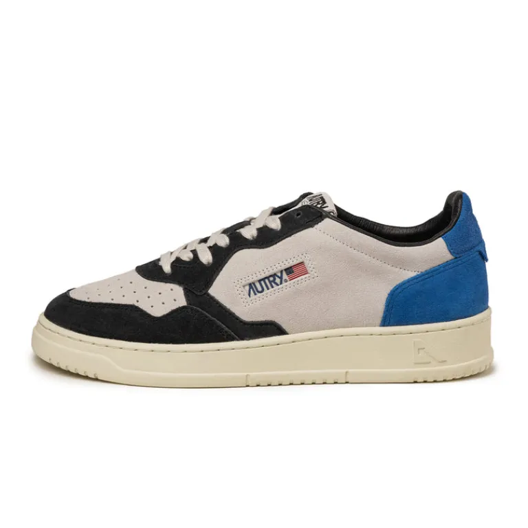 Leder Sneaker*Autry Medalist *Suede* Electric / Black