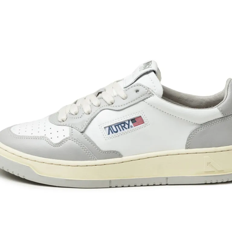 Leder Sneaker*Autry Medalist W Leat / Leat White / Vapor