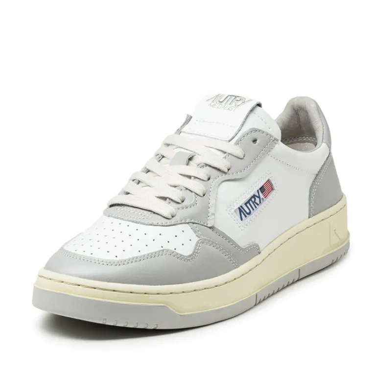 Leder Sneaker*Autry Medalist W Leat / Leat White / Vapor