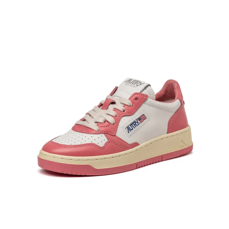 Leder Sneaker*Autry Medalist W White / Tearose