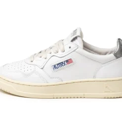 Leder Sneaker|Weiße Sneaker*Autry Medalist W White / Silver