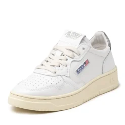 Leder Sneaker|Weiße Sneaker*Autry Medalist W White / Silver