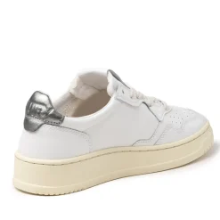 Leder Sneaker|Weiße Sneaker*Autry Medalist W White / Silver
