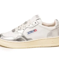 Leder Sneaker*Autry Medalist W Silver