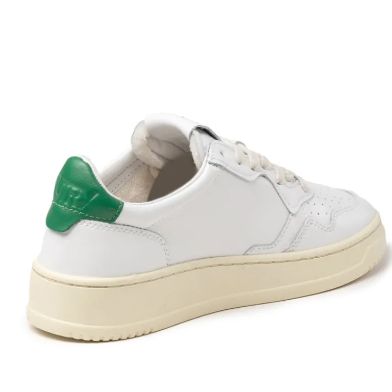 Leder Sneaker|Weiße Sneaker*Autry Medalist W White / Green
