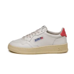 Leder Sneaker|Weiße Sneaker*Autry Medalist W White / Tearose