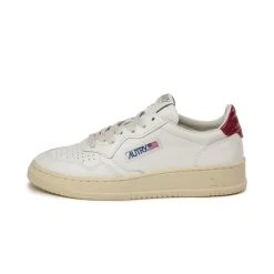 Leder Sneaker*Autry Medalist W White / Syrah