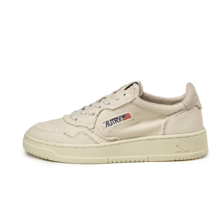 Leder Sneaker*Autry Medalist W *Denim / Denim* Ivory