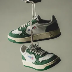 Leder Sneaker*Autry Medalist W *Goat / Canvas* Eden