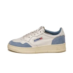 Leder Sneaker|Weiße Sneaker*Autry Medalist W *Goat / Suede* White / Street