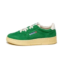 Leder Sneaker*Autry Medalist W *Hairy Suede* Golf Green