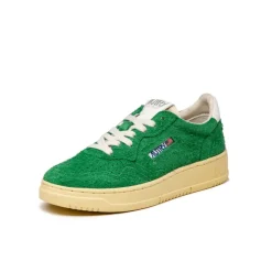 Leder Sneaker*Autry Medalist W *Hairy Suede* Golf Green