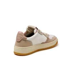 Leder Sneaker*Autry Medalist W *Honey / Canvas* White / Pow
