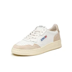 Leder Sneaker|Weiße Sneaker*Autry Medalist W *Leather / Suede* White / White Pepper