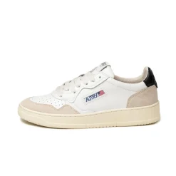 Leder Sneaker|Weiße Sneaker*Autry Medalist W *Leather / Suede* White / Black