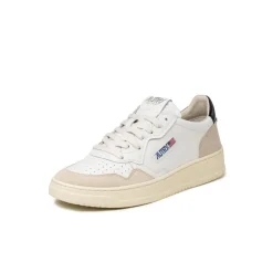 Leder Sneaker|Weiße Sneaker*Autry Medalist W *Leather / Suede* White / Black