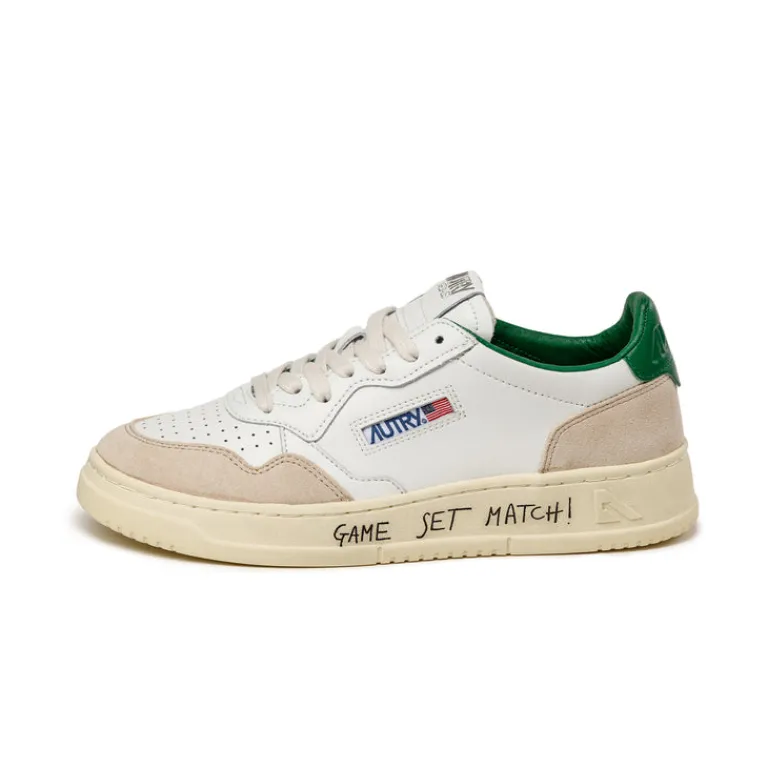 Leder Sneaker|Weiße Sneaker*Autry Medalist W *Leather / Suede* Wht / Amazon