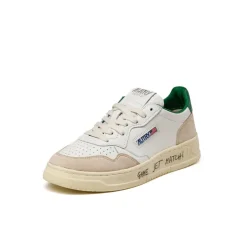 Leder Sneaker|Weiße Sneaker*Autry Medalist W *Leather / Suede* Wht / Amazon