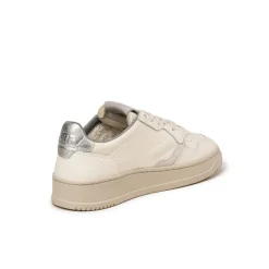 Leder Sneaker*Autry Medalist W *Leather / Elephant* Silver / Metallic