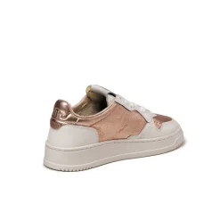 Leder Sneaker|Weiße Sneaker*Autry Medalist W *Leather / Goat* White / Cupper
