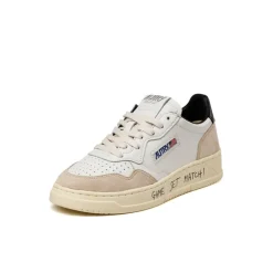 Leder Sneaker|Weiße Sneaker*Autry Medalist W *Leather / Suede* White / Black