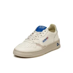 Leder Sneaker*Autry Medalist W *Nubuk / Elephant* Hat / Sand