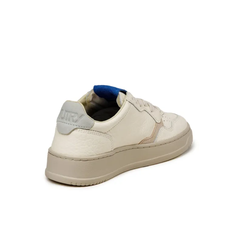 Leder Sneaker*Autry Medalist W *Nubuk / Elephant* Hat / Sand