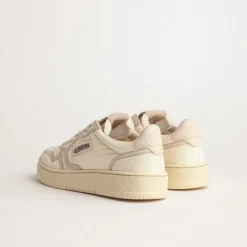 Leder Sneaker*Autry Medalist W *Nylon / Suede* Ivory