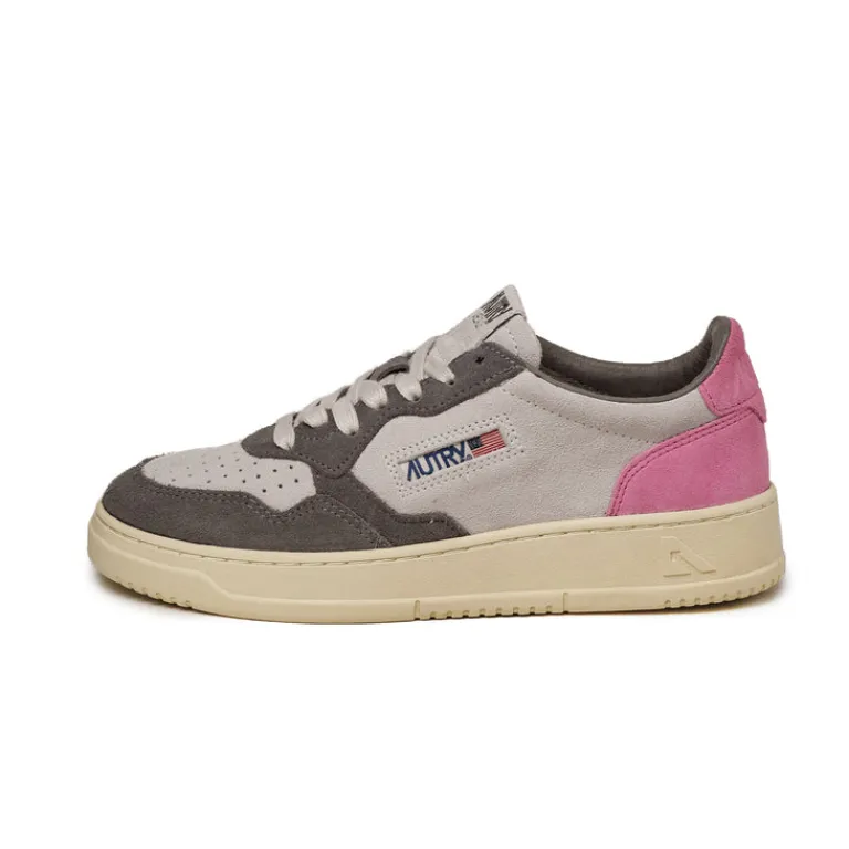 Leder Sneaker*Autry Medalist W *Suede* Barbie / Black