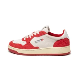 Leder Sneaker*Autry Medalist W *Suede / Long Suede* Red