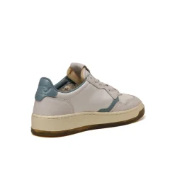 Leder Sneaker|Weiße Sneaker*Autry Medalist W *Virgin / Crack* White / Silver Blue