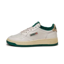 Leder Sneaker|Weiße Sneaker*Autry Medalist W *Virgin / Sponge* White / Forest