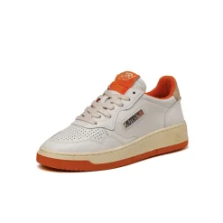 Leder Sneaker|Weiße Sneaker*Autry Medalist W *Virgin / Sponge* White / Ambg