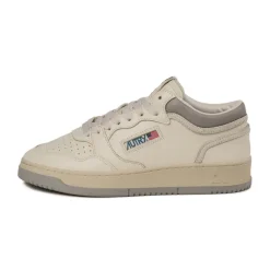 High-Top Sneaker|Leder Sneaker*Autry Med-Way Mid *Leather / Crack* Vapor / Marshmallow