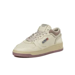 High-Top Sneaker|Leder Sneaker*Autry Med-Way Mid W *Leather / Crack* Zephyr / Marshmallow