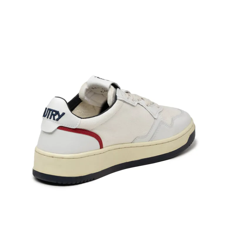 Leder Sneaker|Weiße Sneaker*Autry Open Low Dragon