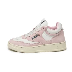 Leder Sneaker*Autry Open Mid W *Suede / Leather* Academy Pink