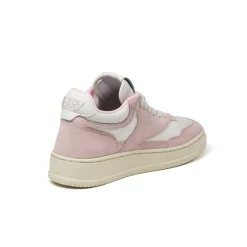 Leder Sneaker*Autry Open Mid W *Suede / Leather* Academy Pink