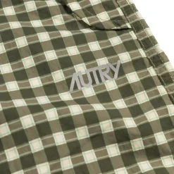 Hosen*Autry Parachute Pants Nylon Allover Algae