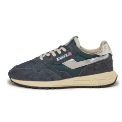 Leder Sneaker|Retro Runner*Autry Reelwind Low Space / Silver