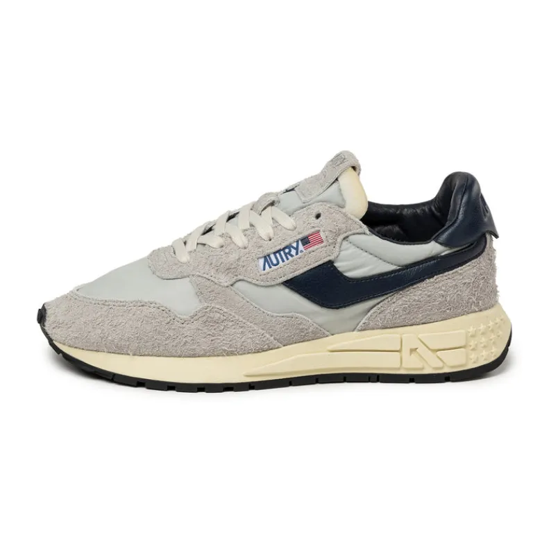 Leder Sneaker|Retro Runner*Autry Reelwind Low *Hairy Suede / Nylon* Loft / Space