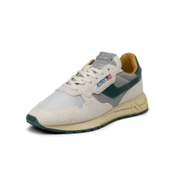 Leder Sneaker*Autry Reelwind Low *Reflective Leather* Silver / Mountain