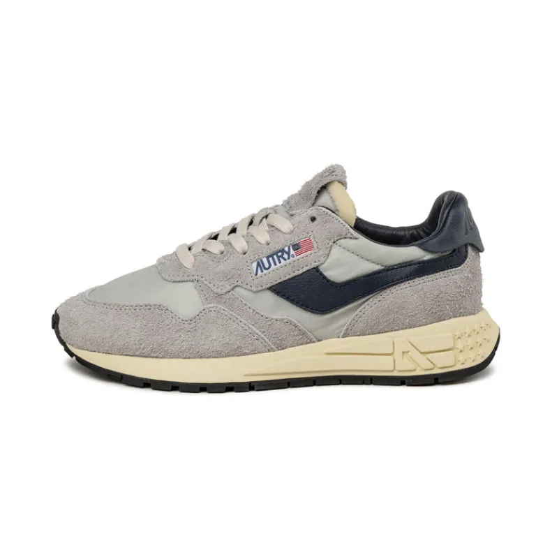 Leder Sneaker*Autry Reelwind Low W *Hairy Suede / Nylon* Loft / Space