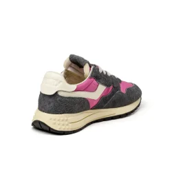 Leder Sneaker*Autry Reelwind Low W *Hairy Suede / Nylon* Bb / Whs Wht