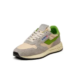 Leder Sneaker*Autry Reelwind Low W *Hairy Suede / Nylon* Antlp / Prtgr