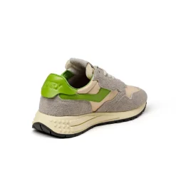 Leder Sneaker*Autry Reelwind Low W *Hairy Suede / Nylon* Antlp / Prtgr